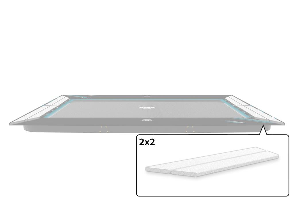 BERG Trampoline Onderdeel - Ultim Elite - Hoek schuimdelen voor Beschermrand (2x)