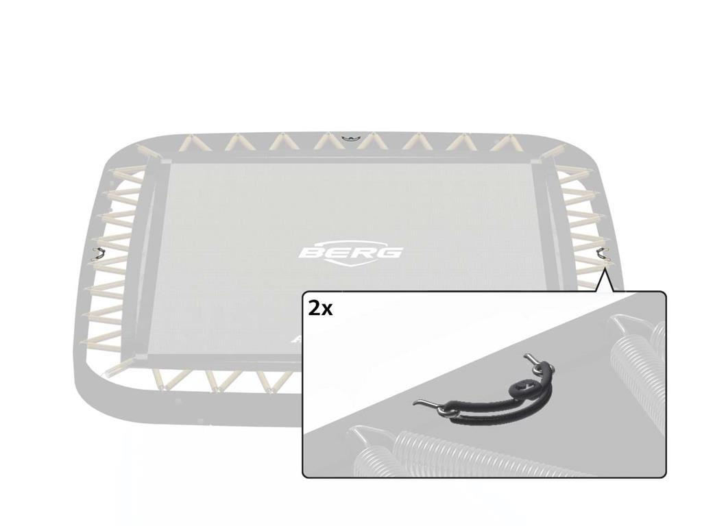BERG Trampoline Onderdeel Ultim Champion - Haak voor Beschermrand (2x)