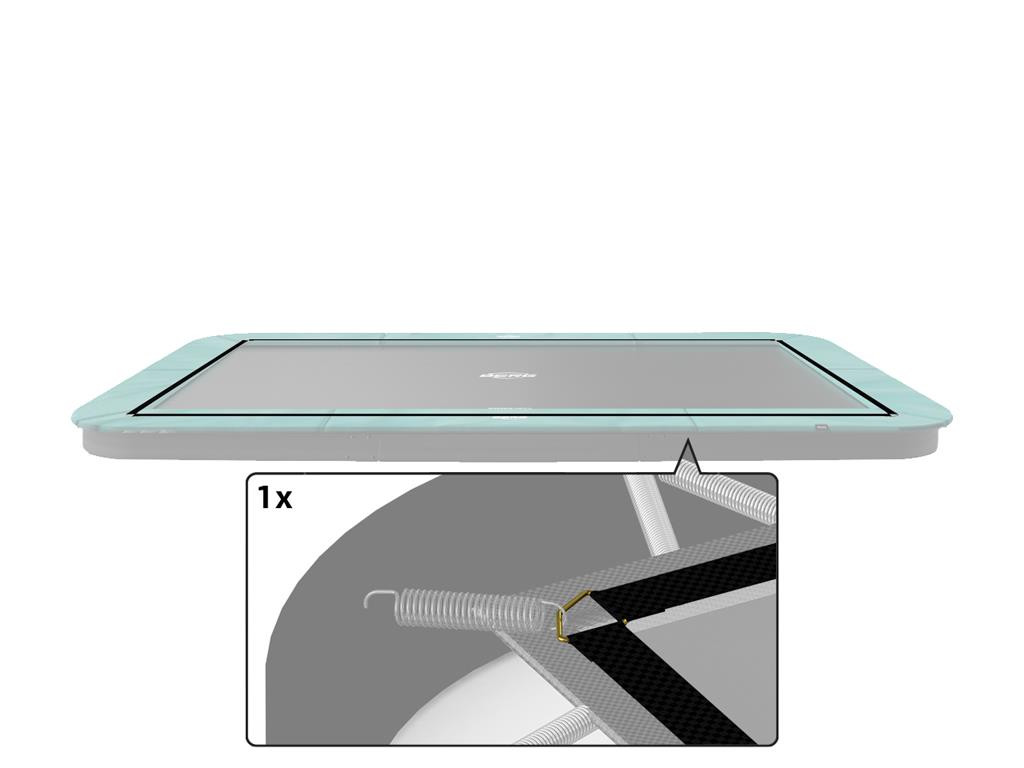 BERG Trampoline Onderdeel - Ultim Champion - Beschermrand Band 410 x 250 cm