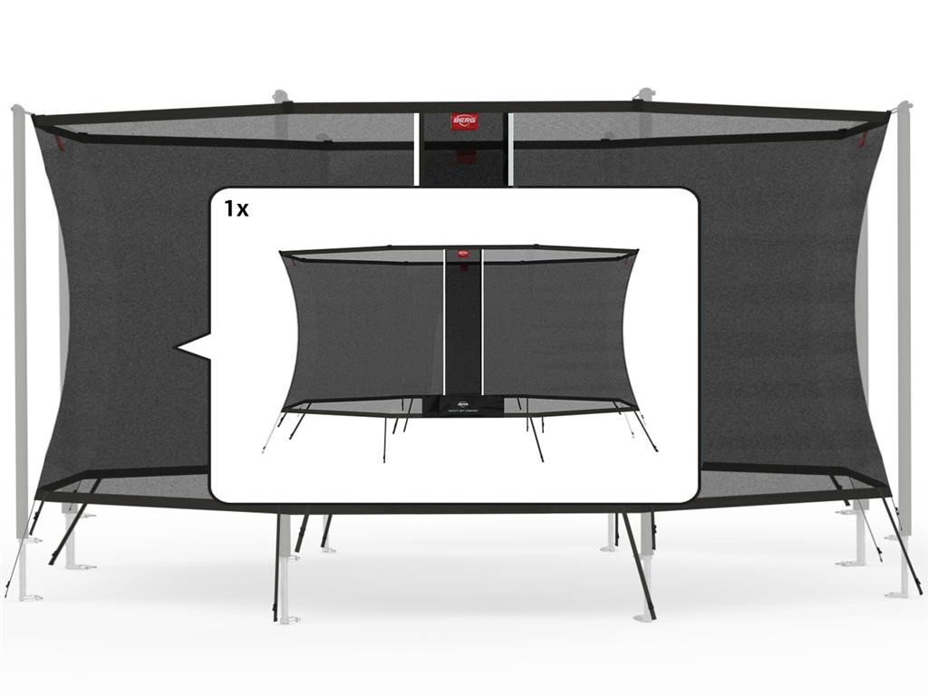BERG Trampoline Veiligheidsnet Onderdeel - Grand Safety Net Comfort - Los Net 520 (voor 8 palen)