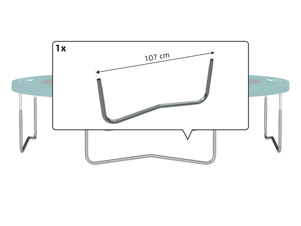 BERG Trampoline Frame Onderdeel - Favorit - W-Poot 270