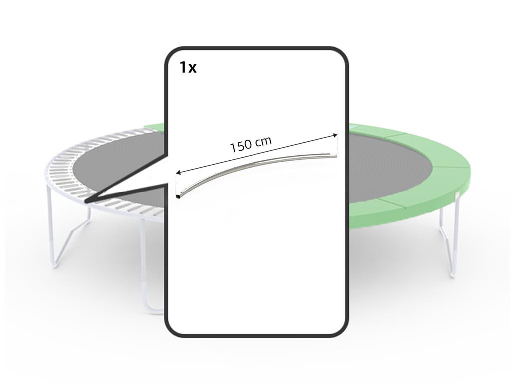 BERG Trampoline Frame Onderdeel - Favorit - Toprail 380
