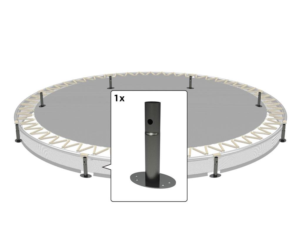 BERG Trampoline Frame Onderdeel - Elite+ - Voet InGround voor T-Koppelstuk