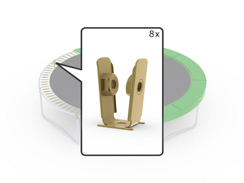 BERG Trampoline Frame Onderdeel - T-Series - Buis Inzetstuk