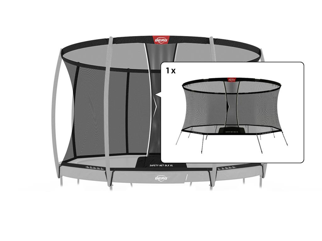BERG Trampoline Veiligheidsnet Onderdeel - Safety Net Deluxe XL - Los Net 430 cm