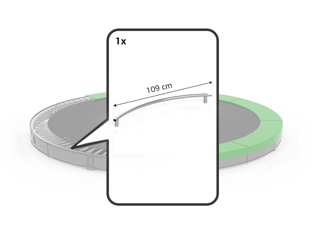 BERG Trampoline Frame Onderdeel - Favorit - Toprail InGround 270