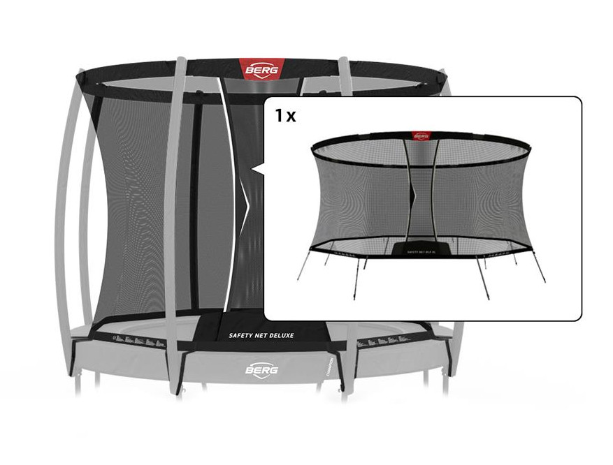 BERG Trampoline Veiligheidsnet - Safetynet Deluxe - 270 cm - Los Net