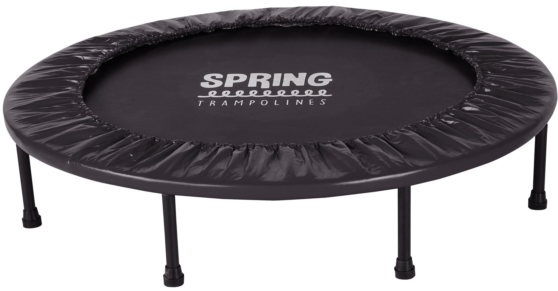 SPRING Mini Fitness Trampoline - 140 cm - Zwart