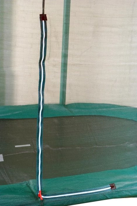 Game on Sport Trampoline Veiligheidsnet - 423 cm - Rond - Los Net - Groen