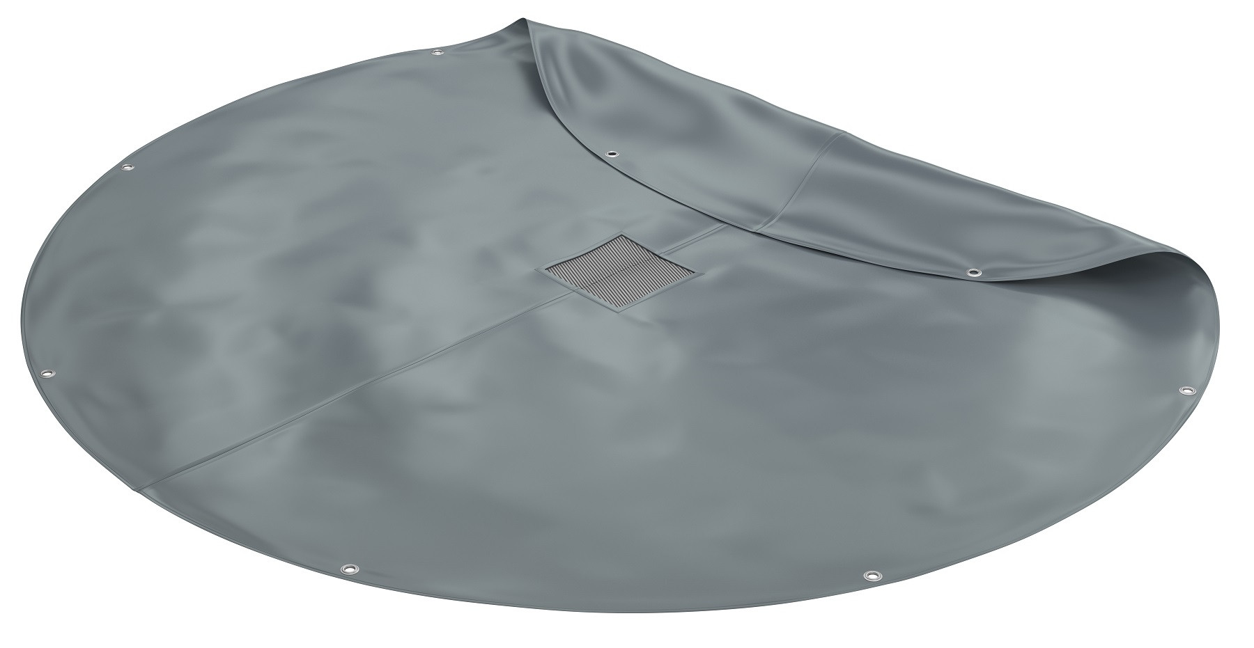 Akrobat Trampoline Afdekhoes - Flat to the Ground - 244 cm - Antraciet