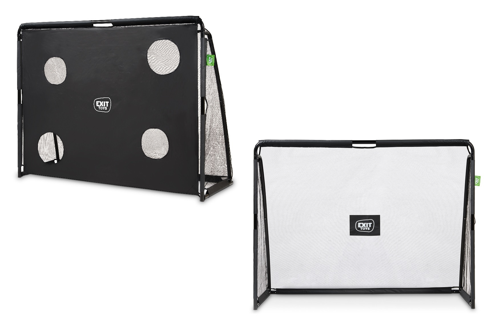 Exit  Coppa Voetbaldoel - Goal - 2 stuks - 
220 x 170 x 80 cm - Met trainingswand