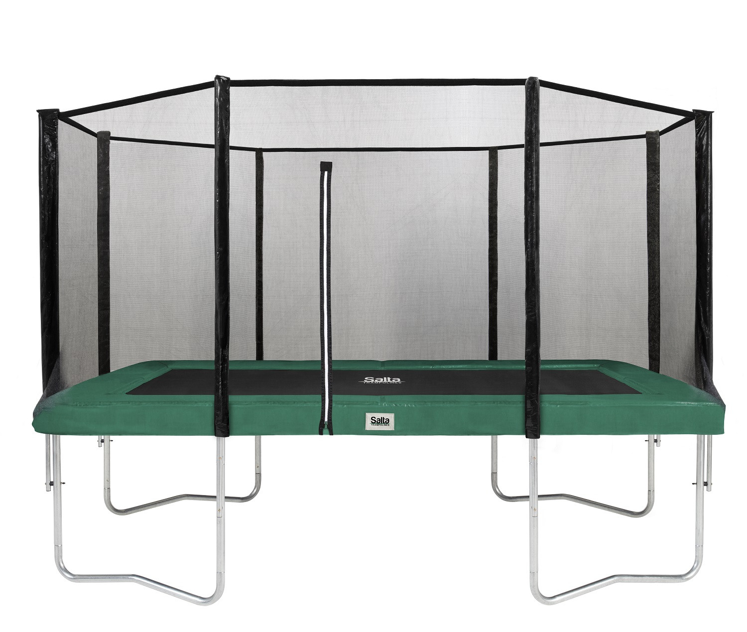 Salta Trampoline Combo 244 x 396 cm met Veiligheidsnet - Groen