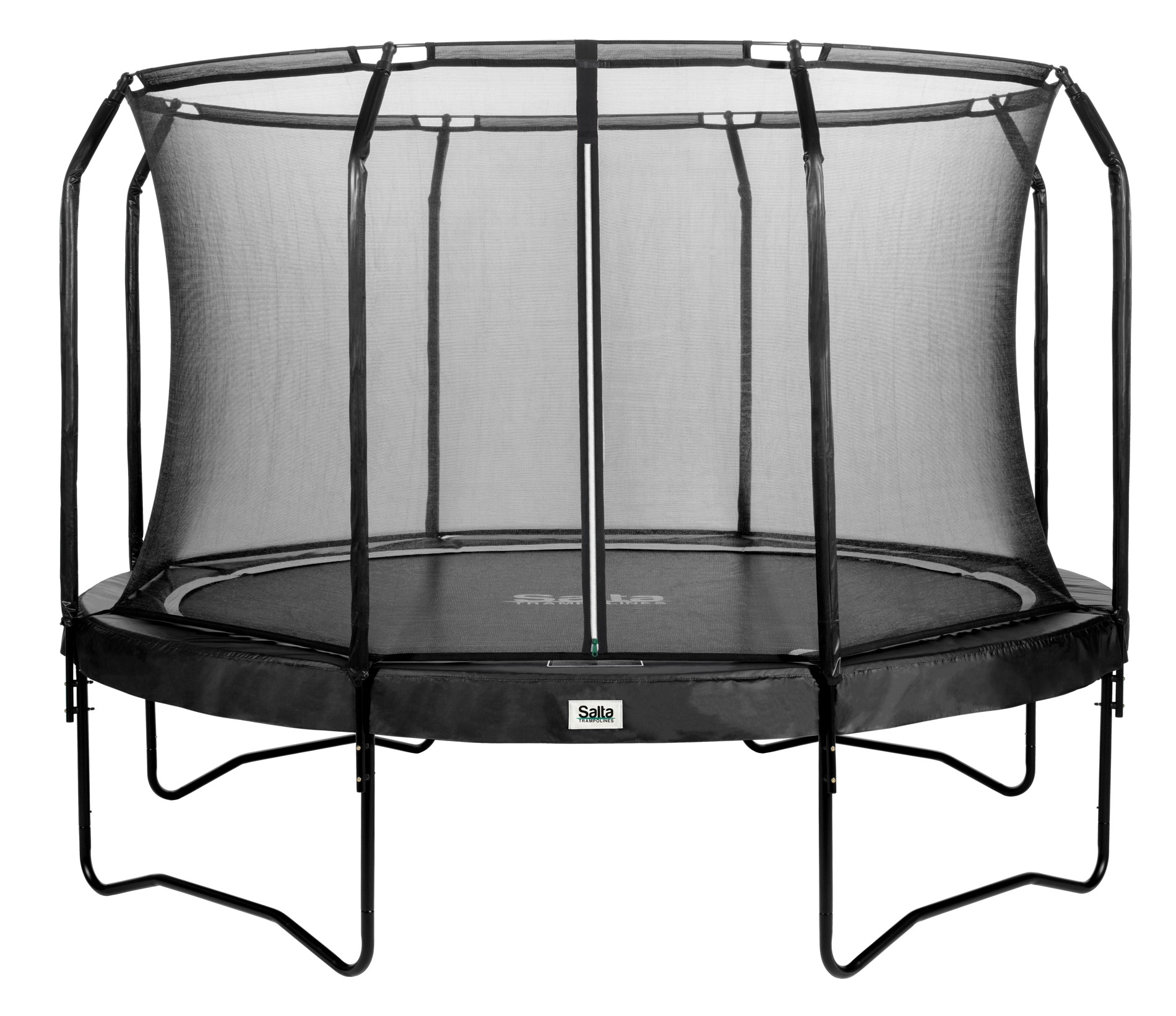 Salta Trampoline Premium Black Edition 366 cm met Veiligheidsnet - Zwart