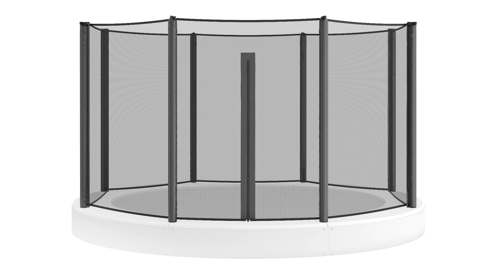 Akrobat Trampoline Veiligheidsnet - Los Net - Orbit - Flatground & Inground - 244 cm