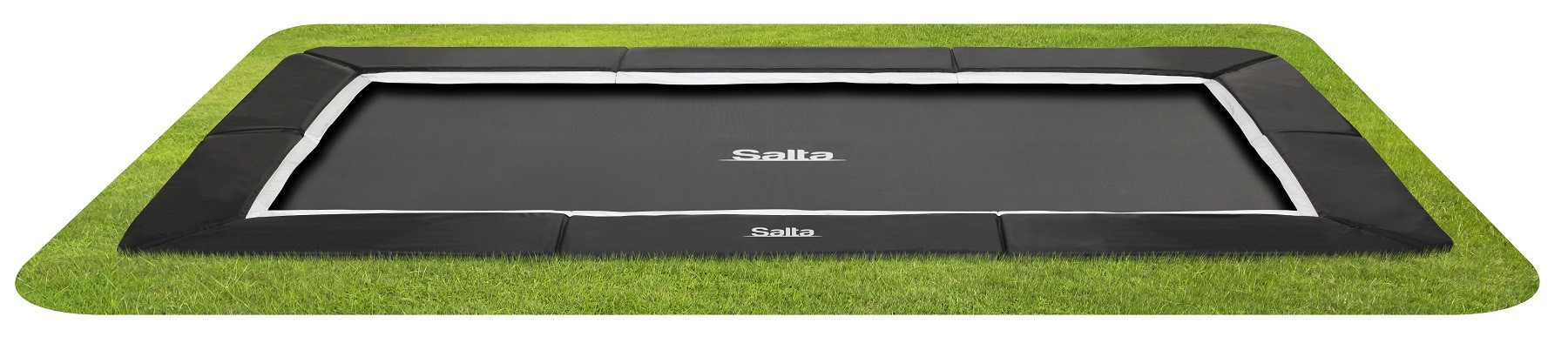 Salta Trampoline Royal Baseground - 244 x 396 cm - Zwart