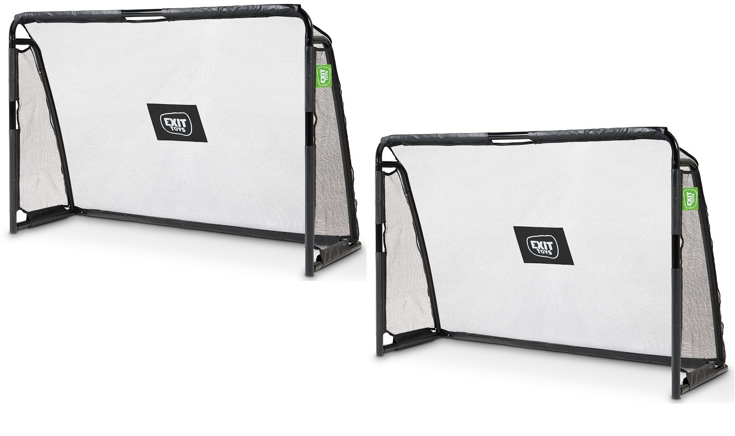 EXIT Maestro Voetbaldoel - Goal - 2 stuks - 180 x 120 x 60 cm - met Trainingswand
