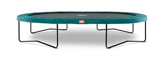 BERG Trampoline Grand Champion - 470 x 310 cm - zonder veiligheidsnet - Groen