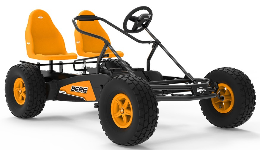 BERG Skelter XXL E-BFR - Duo Coaster - Elektrische Skelter - Oranje