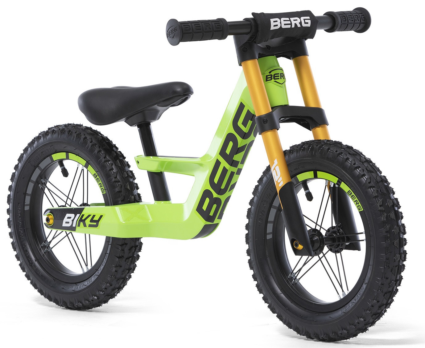 BERG Biky Cross - 12 inch - Loopfiets - Groen