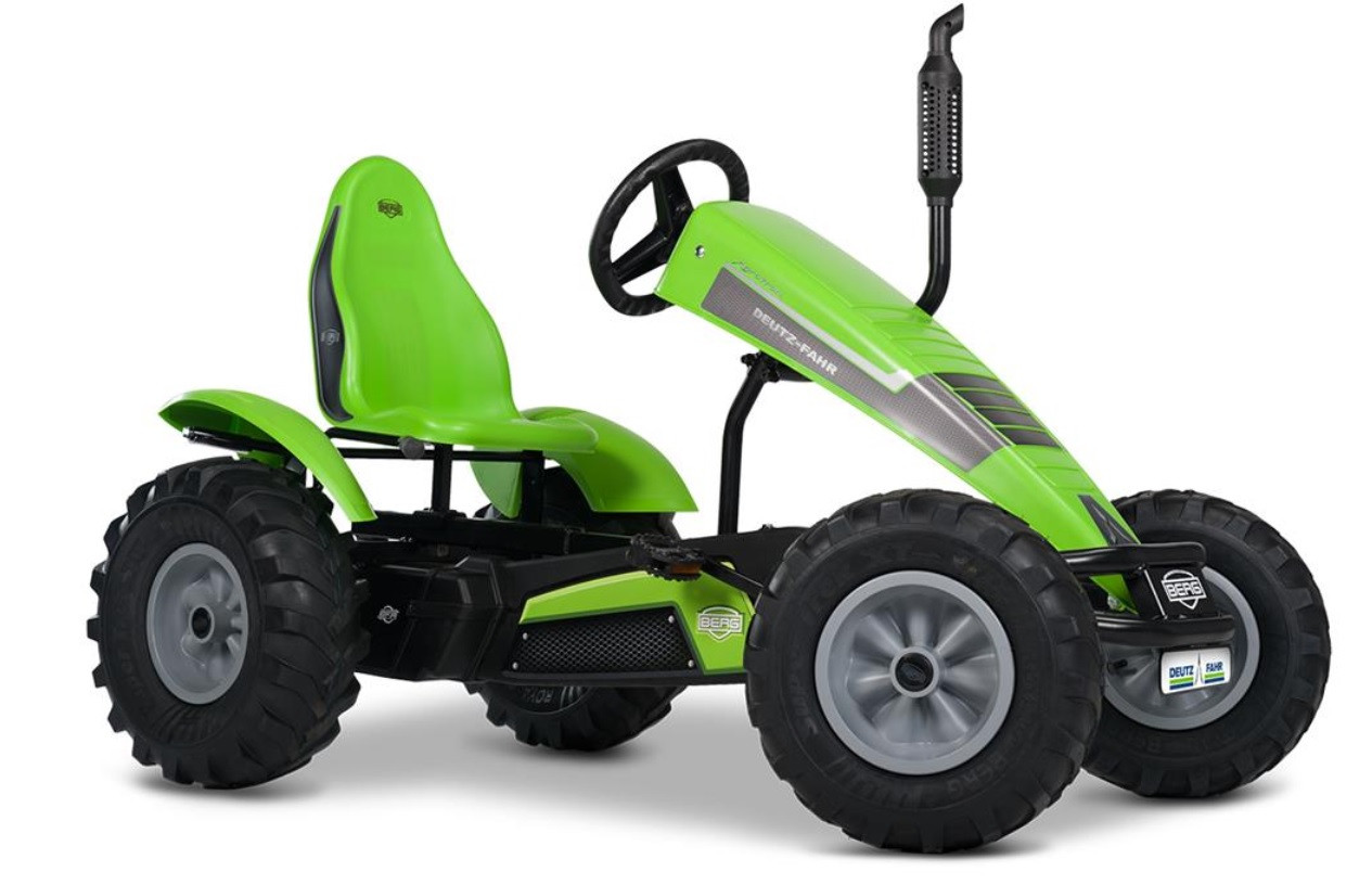 BERG Skelter XXL E-BFR-3 - DEUTZ-FAHR - Elektrische Skelter - Lichtgroen