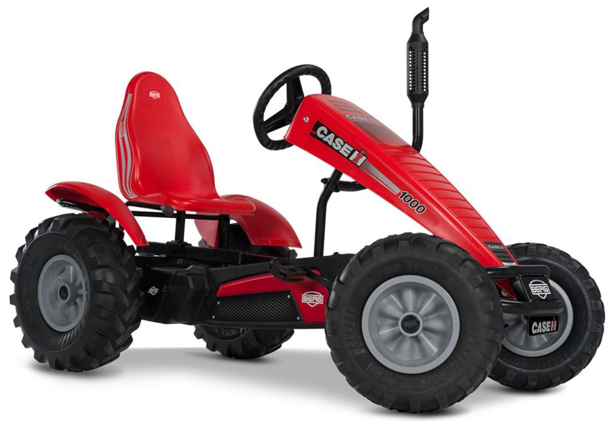 BERG Skelter XXL E-BFR-3 - Case IH - Elektrische Skelter - Rood