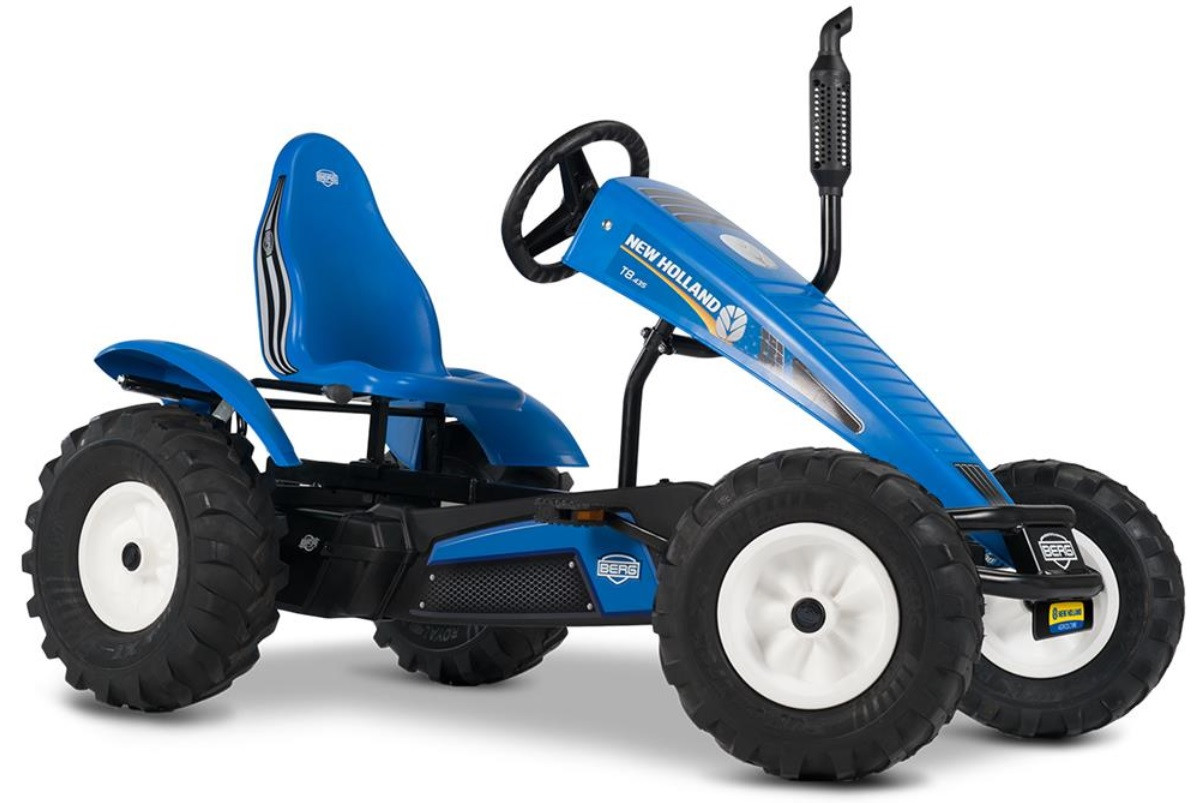 BERG Skelter XXL E-BFR-3 - New Holland - Elektrische Skelter - Blauw