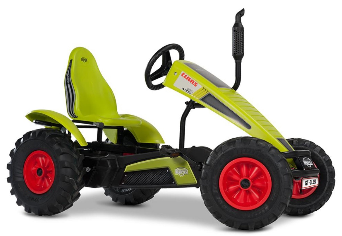 BERG Skelter XXL E-BFR-3 - Claas - Elektrische Skelter - Lichtgroen