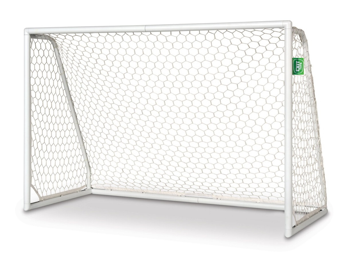EXIT Scala Aluminium Voetbaldoel - 120 x 180 cm - Wit