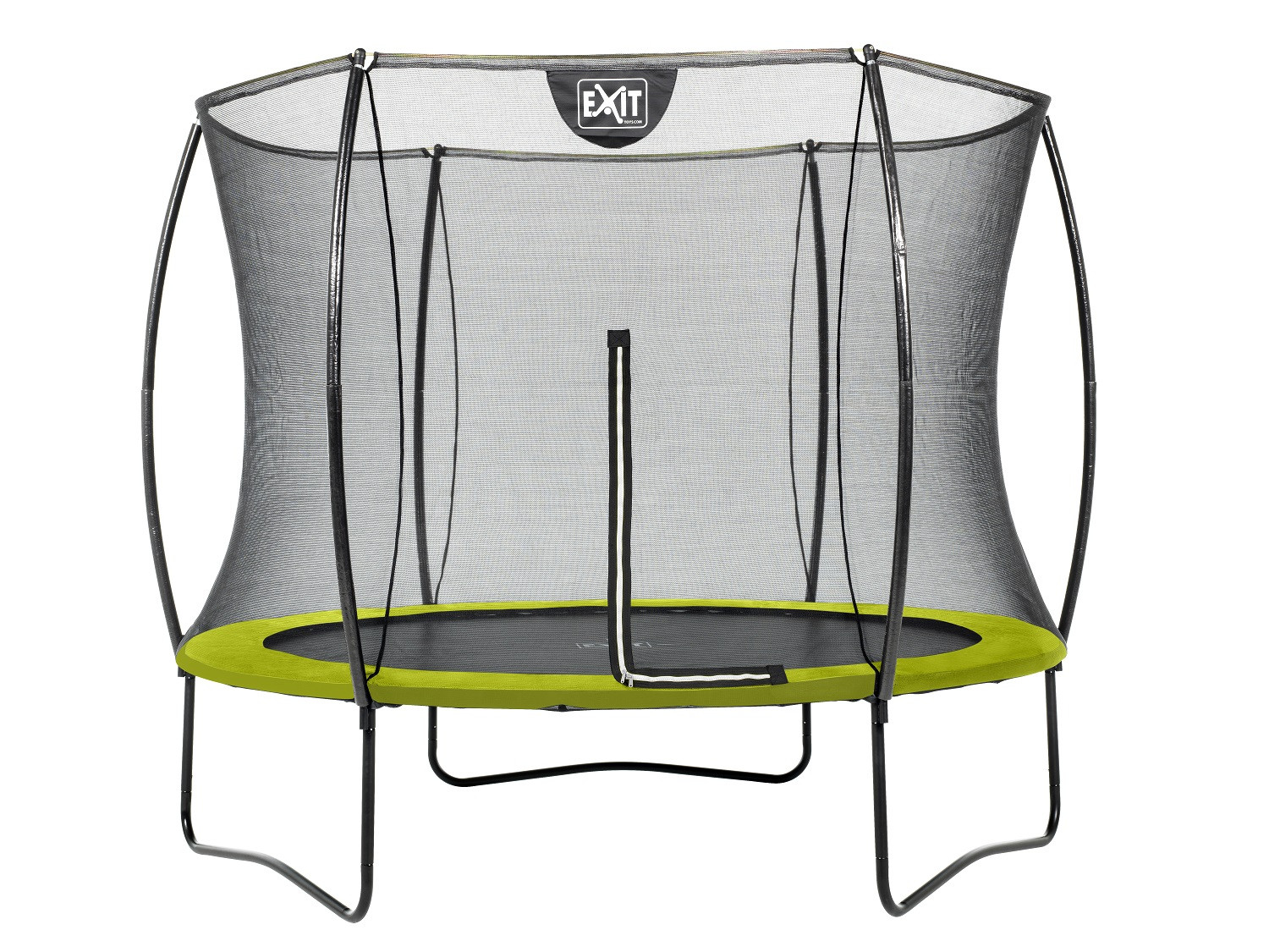 EXIT Silhouette Trampoline 305 cm (10ft) met Veiligheidsnet - Lime