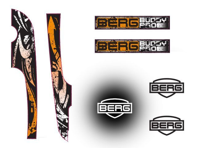 BERG Buddy PRO Stickerset 