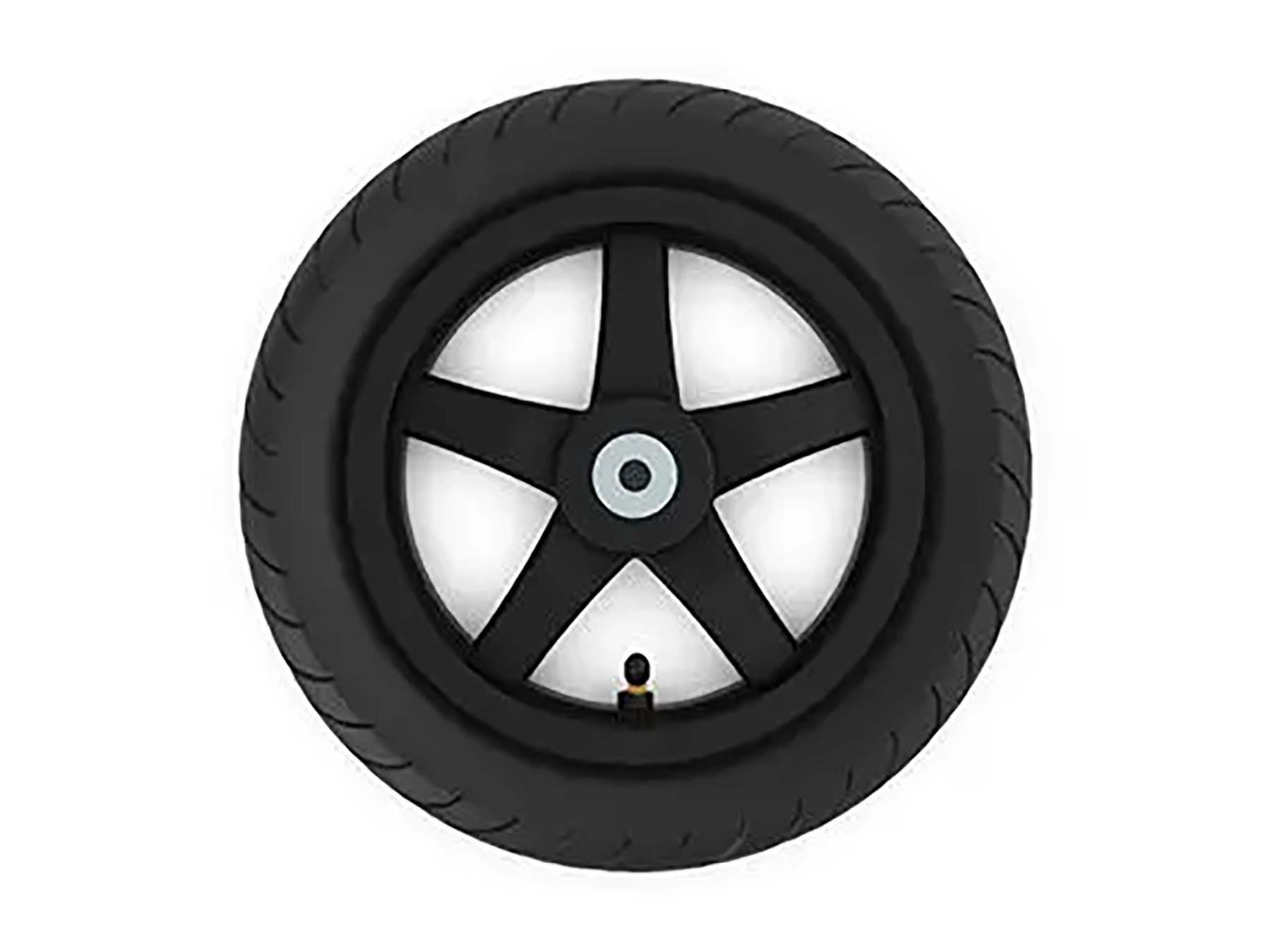 BERG Wiel - Buddy - 12 5/8 Inch - Slick - Zwart