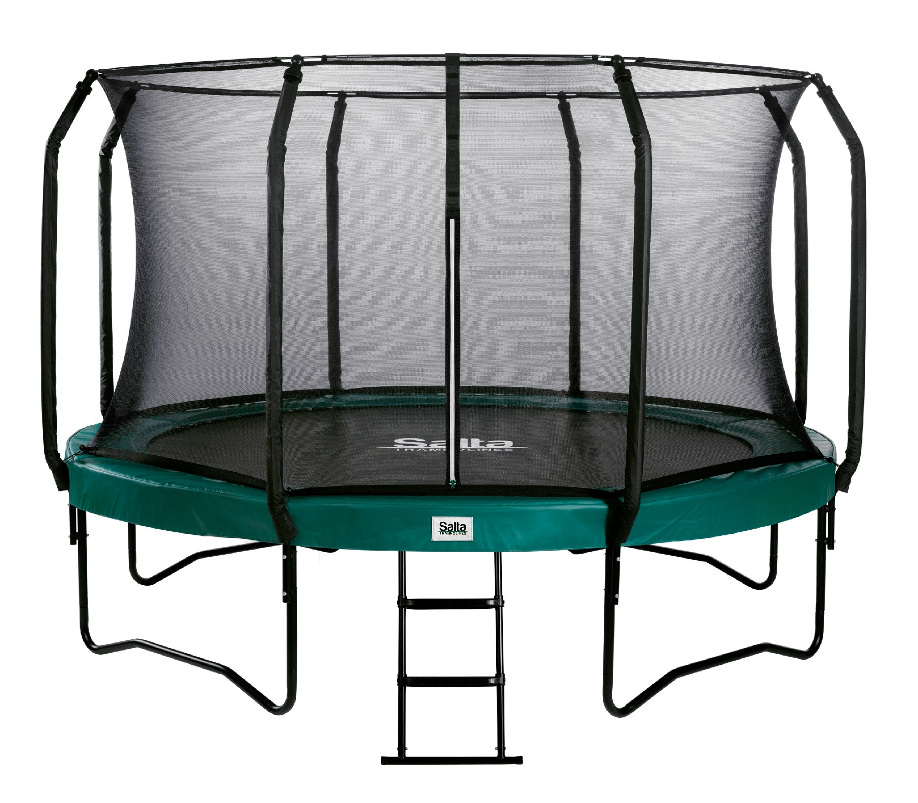Salta Trampoline First Class 251 cm met Veiligheidsnet en Ladder - Groen