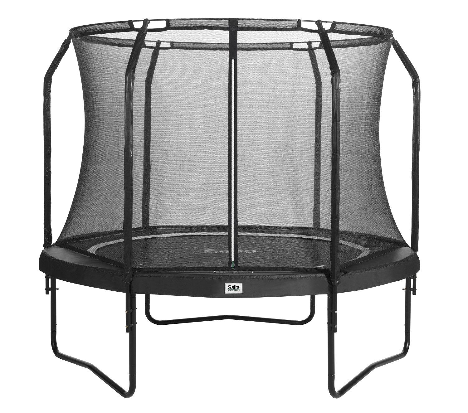 Salta Trampoline Premium Black Edition 251 cm met Veiligheidsnet - Zwart