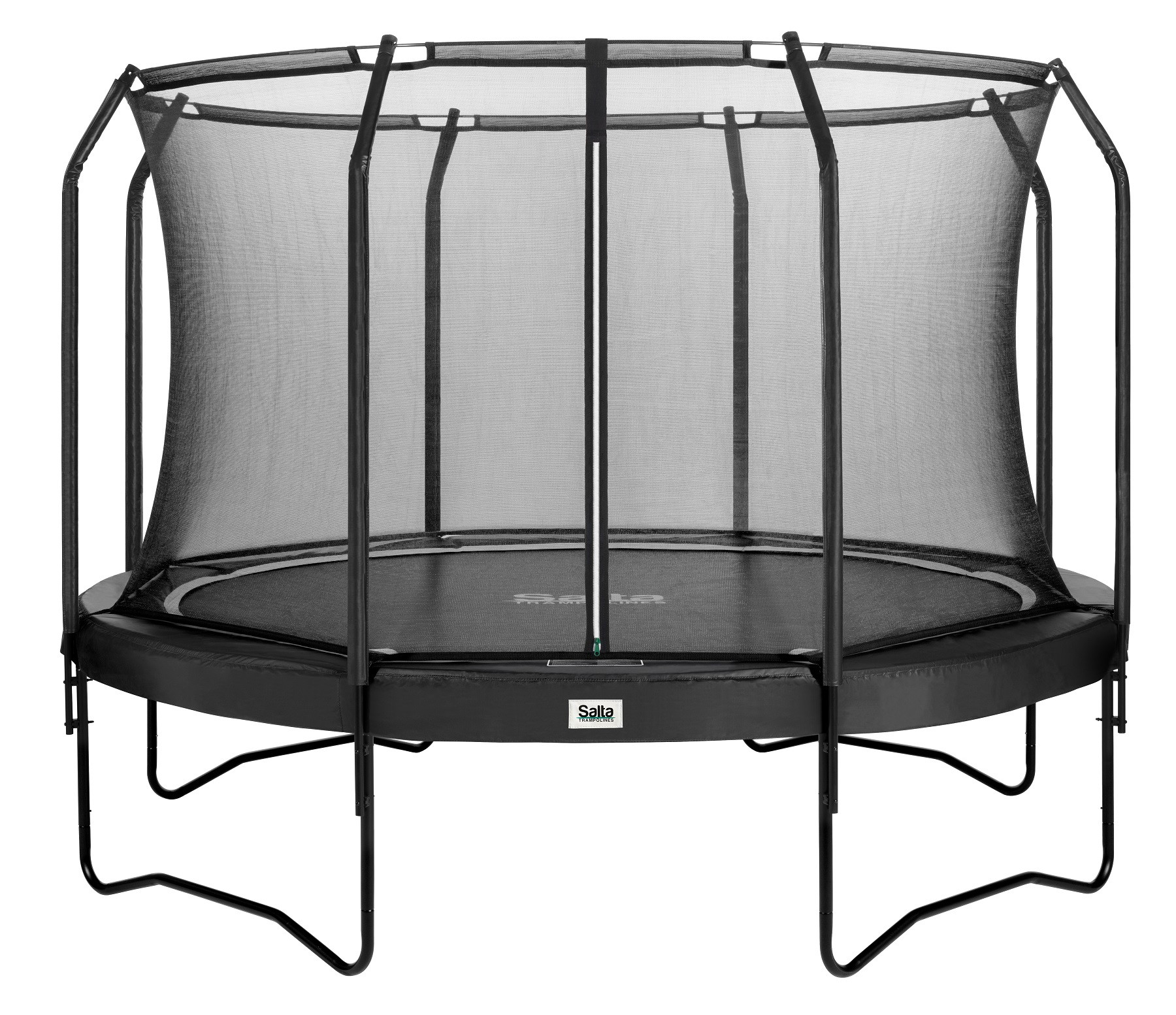 Salta Trampoline Premium Black Edition 396 cm met Veiligheidsnet - Zwart
