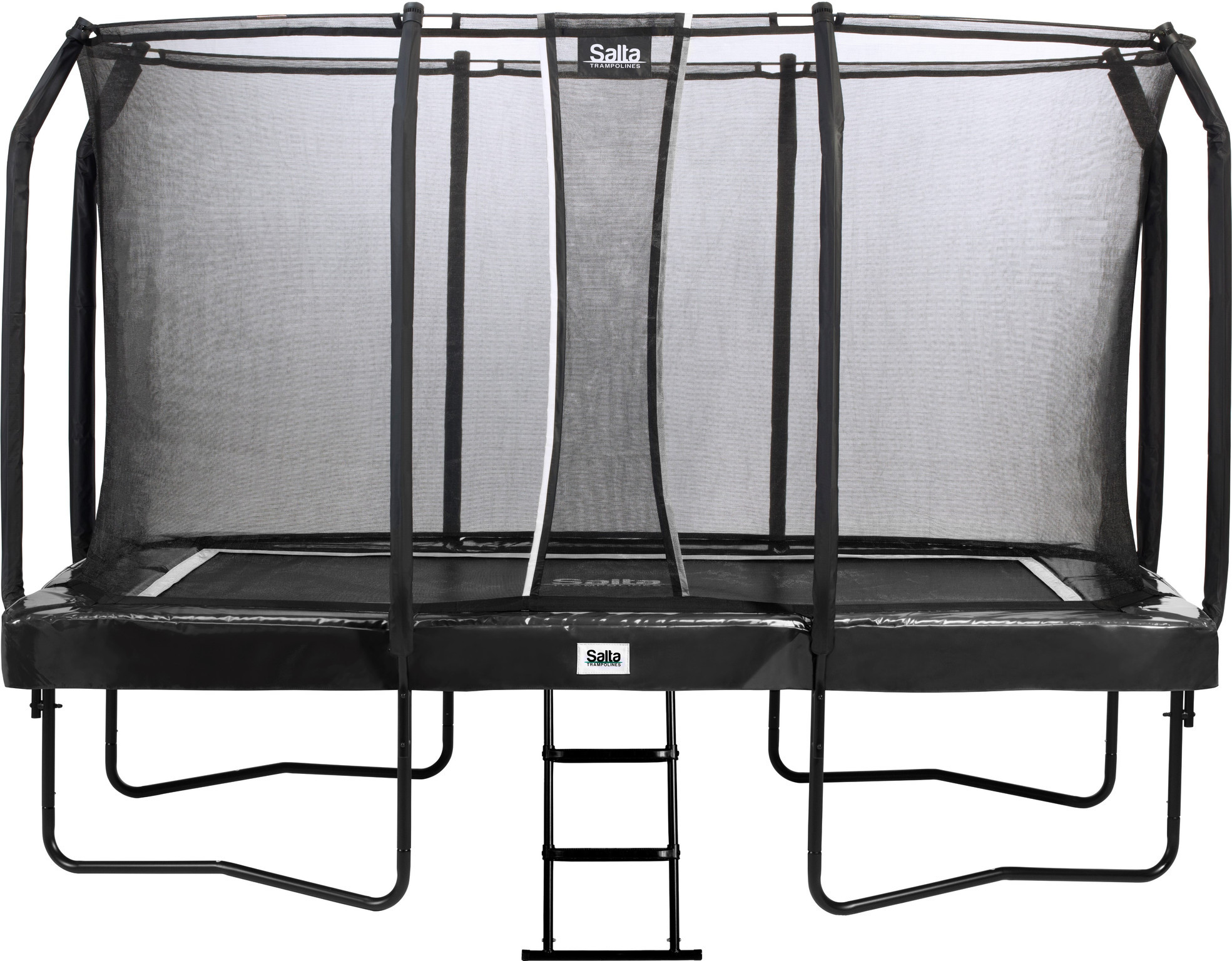 Salta Trampoline First Class - 366 x 214 cm - met Veiligheidsnet - Zwart