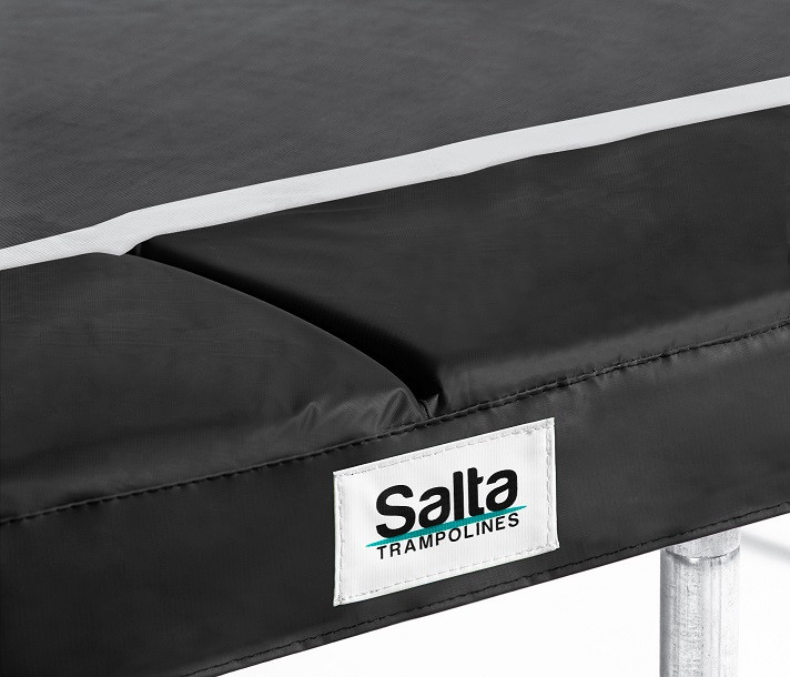 Salta Trampoline Beschermrand 214 x 153 cm - Zwart