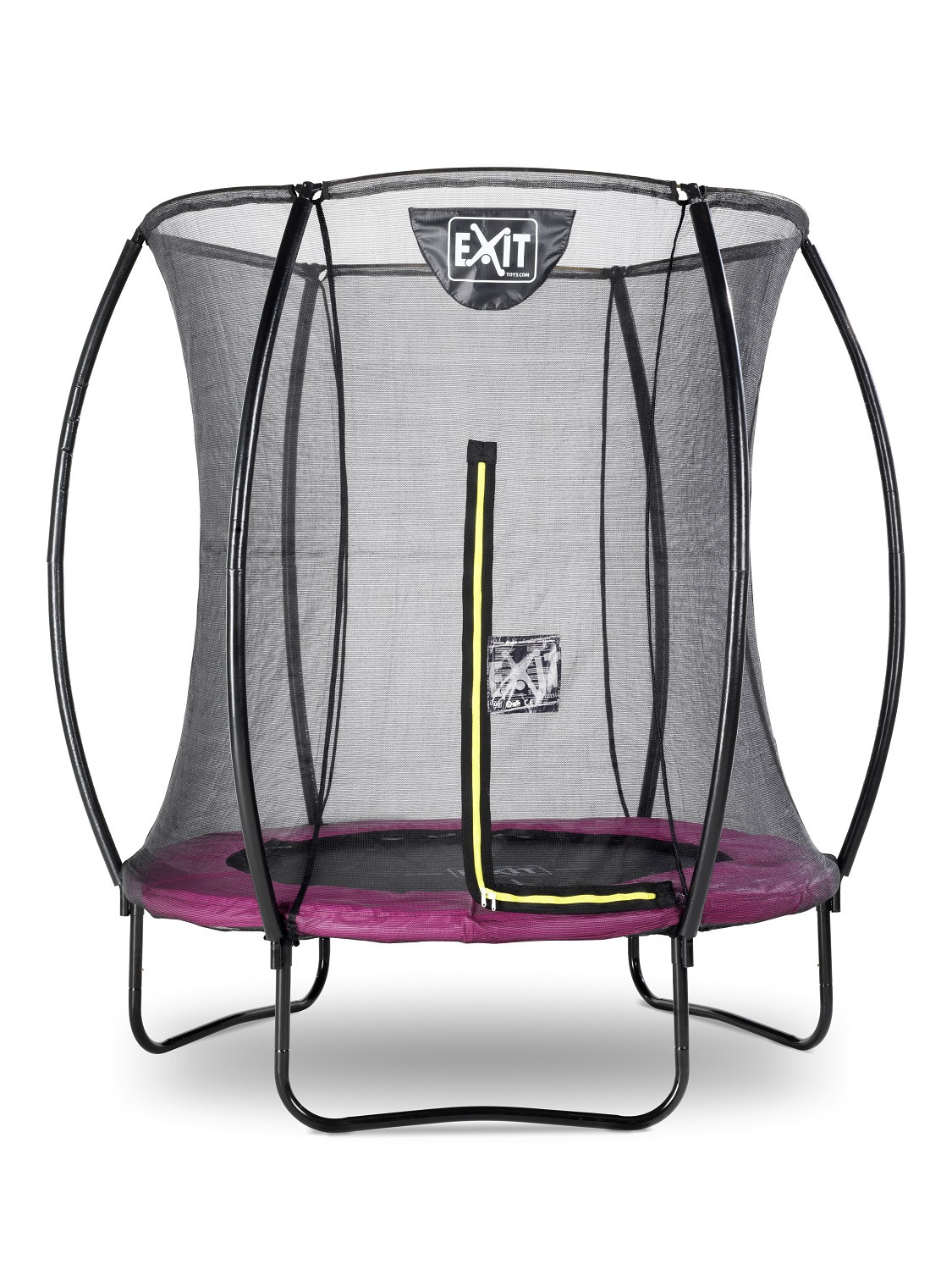 EXIT Silhouette Trampoline 183 cm (6ft) met Veiligheidsnet - Roze