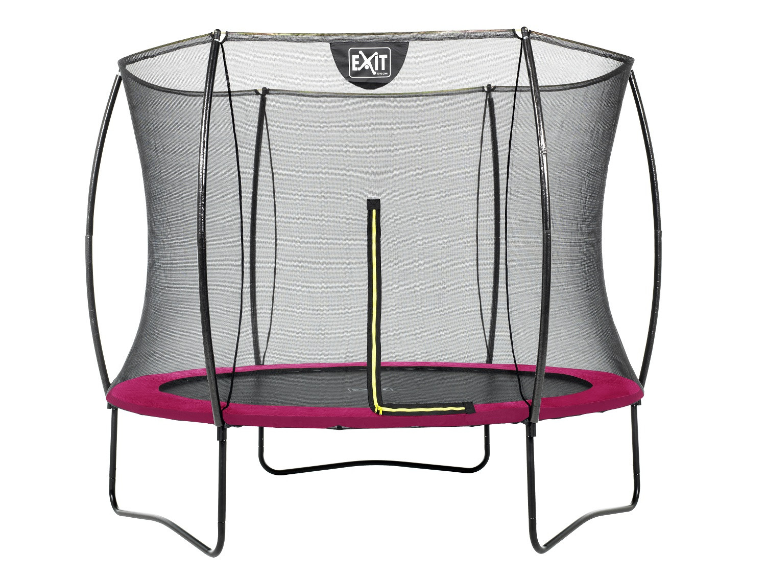EXIT Silhouette Trampoline 244 cm (8ft) met Veiligheidsnet - Roze