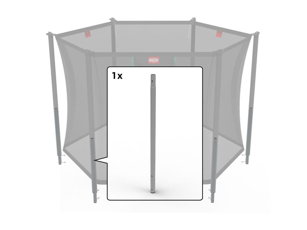 BERG Trampoline Veiligheidsnet - Safety Net Comfort - Onderpaal met Veerclip - 180 + 240 cm